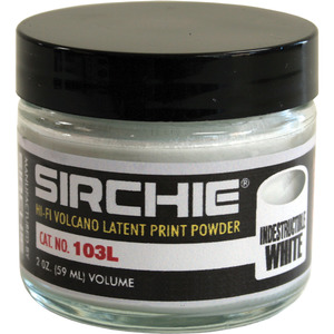 Sirchie: Sirchie Volcano Latent Print Powder, White 2oz