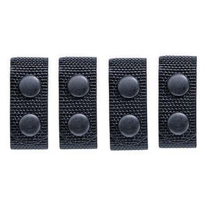 Bianchi AccuMold 7406 Belt Keeper Black Snaps 2.25"