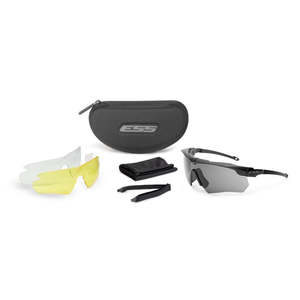 ESS Eye Safety Systems Crossbow Suppressor 3 Lens Kit Black with Clear, Smoke Gr&hellip;