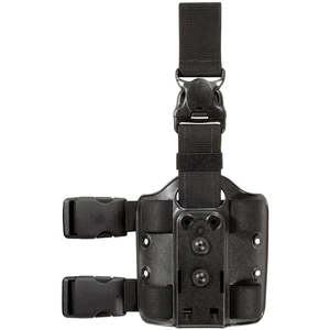 Safariland 6005-6-123 Double Strap Leg Shroud w/ Quick Release Leg Strap STX Tactical Black