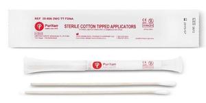 Arrowhead Forensics A-7064 Puritan Sterile DNA Free Cotton Tipped Swab 6" 100pk