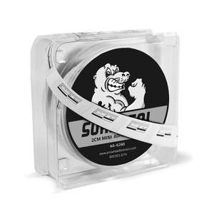 Arrowhead Forensics SureSeal Minis Adhesive Photo Scales White - 2 cm - 250/roll