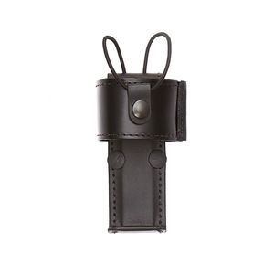 Aker Leather: Aker Leather Universal Radio Holder Black Plain A588U-BP