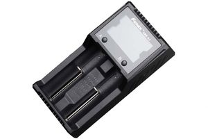 Fenix Flashlights Digital Smart Charger 2 Bay Black ARE-A2