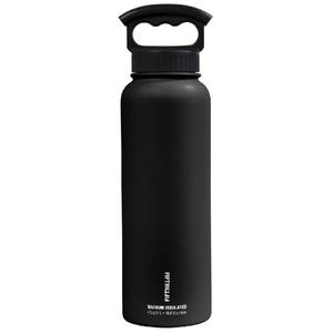 Fifty Fifty 40oz Wide Mouth 3 Finger Lid Vacuum Insulated Bottle