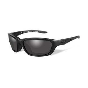 Wiley X Brick Sunglasses Smoke Grey Lens Matte Black Frame