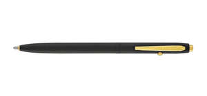 Pens Notebooks And Stationery: Fisher Space Pen Shuttle Series CH4B - Matte Black / Gold Trim
