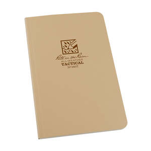 Pens Notebooks And Stationery: Rite in the Rain Bound 4.625 x 7.25 Tactical Field Book - Universal - Tan