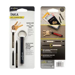 Pens Notebooks And Stationery: Inka Key Chain Pen Charcoal