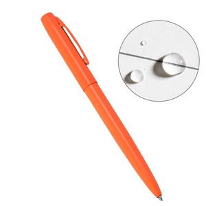 Rite in the Rain All Weather Clicker Metal Pen No. OR97 Orange with Black Ink