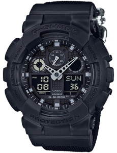 Watches: G-Shock Duo Chrono Military Series GA100BBN-1A