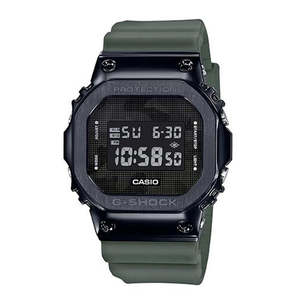 Casio G-Shock GM5600B-3D Digital Watch Tactical Black OD Green