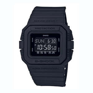 Casio G-Shock DWD5500BB-1D Digital Watch All Black Classic Matte