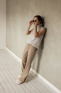 Something About You Pant - Stone