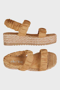 Footwear: Sojourn Sandal - Dune