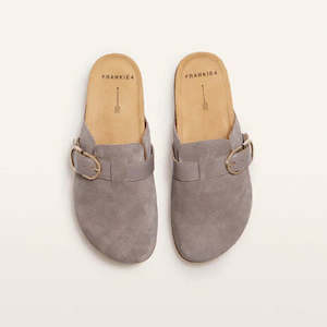 Footwear: Margot II - Dark Taupe Suede