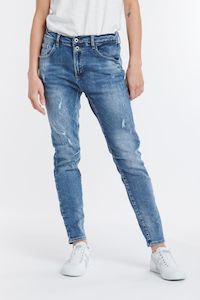 Italian Star: Emma Jean - Distressed Denim