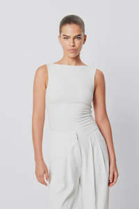 Mossman: Arles Top - White