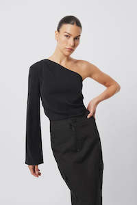Mossman: Novel Top - Black