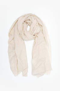 Gifts Under 50 00: Textured Natural Scarf