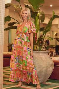 Haven: Portofino Frill Maxi - Spritz