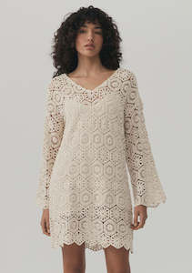 Knitwear 1: Talia Mini Kaftan Dress