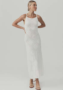 Knitwear 1: Lana Maxi Dress - Ivory