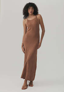 Knitwear 1: Lana Maxi Dress - Butterscotch