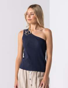 Online Sale: It Takes Two Top - Navy
