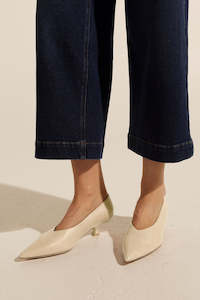 Zoe Kratzmann Footwear: Candid Heel - Chalk
