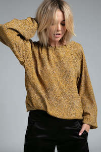 Summer Sale 2025: NES Tied Up Shirt - Mustard / Black