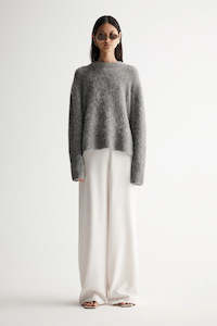 Knitwear 1: Elka Tallulah knit Grey Marle