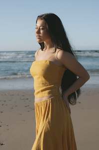 Lila Linen Cami - Sunflower