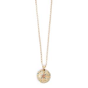 2018 1200 Vibrance Gold round Necklace