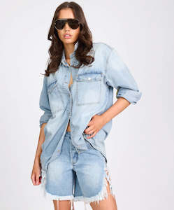 One Teaspoon Santa Cruz Denim Shirt
