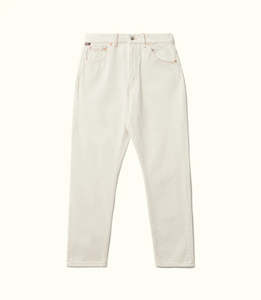 Jeans 1: R.M.Willams Rowe Cropped Straight Jean Ecru