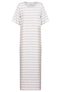 New Arrivals 1: Studio Stripe TShirt Dress Stone