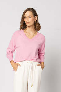 Saturday Sweater Bubblegum Pink