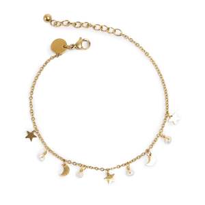 Miniature Night Sky Gold Bracelet