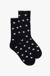 Accessories 1: Mini White Flower Sock
