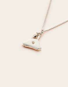 Whistle & Pop Dainty Whistle Necklace Silver