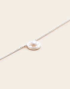 Vow Valley Pearl Necklace Sterling  Silver