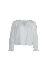 Coop Sew Lovely Blouse White