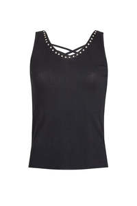 Coop Glisten Up Tank Black