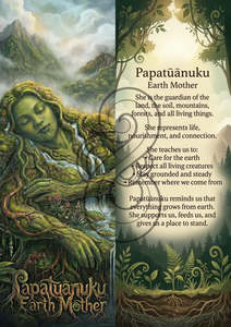 Papatūānuku - Image with Information - Poster