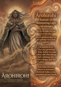 Ārohirohi - Image with Information - Poster
