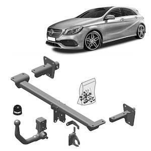 Towbar: Brink Towbar for Mercedes-Benz A-Class Sedan/Hatch (07/2018 - on), Mercedes-Benz B-Class Hatch (12/2018 - on)