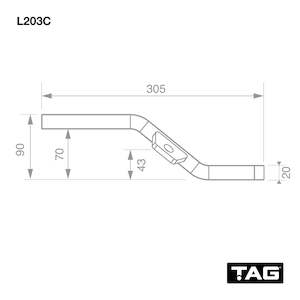TAG Class 2 Tow Ball Mount