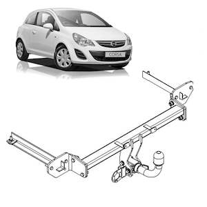 Tag European Towbars: TAG Towbar European for Opel Corsa (09/2012 - 12/2013)