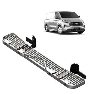 Rear Steps: TAG Galvanised Rear Step for Ford Transit Custom (07/2023 - on)
